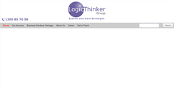 Desktop Screenshot of logicthinkergroup.com